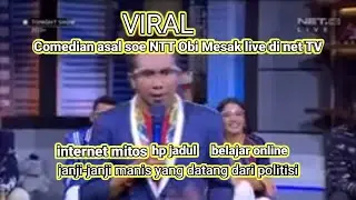 #Viral komedian asal Soe NTT live tonight show di nett# https://youtu.be/-Nk61VOTR_c