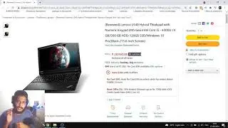 Best Laptops under 30000 | (Renewed) Lenovo L540 Hybrid Thinkpad with Numeric Keypad Review