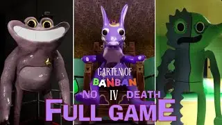 Garten of Banban 4 FULL GAME Walkthrough - NO DEATHS (4K60FPS) No Commentary