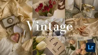 Vintage preset lightroom tutorial - Lightroom Mobile Presets 