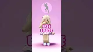 GET FREE EMOTE 🤩 #roblox #freeitem #lanah