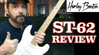 Harley Benton ST-62 Electric Guitar Demo Review