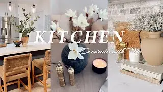 *NEW* Kitchen Styling || DIY || Decorate with Me || McGee & Co,  World Market, Target & More..||