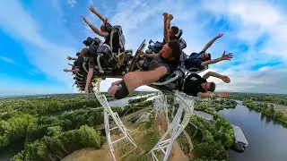 Hyperia [Multi-Angle] Back Seat POV - Thorpe Park