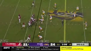 #6 Alabama vs #10 LSU THRILLING Ending | 2022 College Football