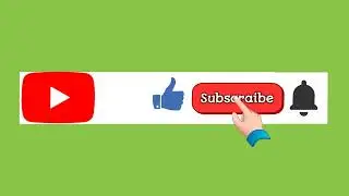 subscribe button||green screen subscribe button