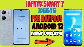 Infinix SMART 7 Infinix X6515 Android version 12 infinix smart 7 frp bypass