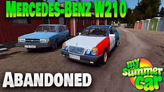 RESTORATION OF AN Abandoned MERCEDES W210 I My Summer Car