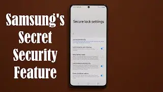 Samsungs Secret Security Feature for your Galaxy Smartphone (Galaxy S20, Note 10, S10, etc)