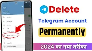 How To DELETE Telegram Account 2024 Permanently | Telegram Account Delete Kaise Kare 2024