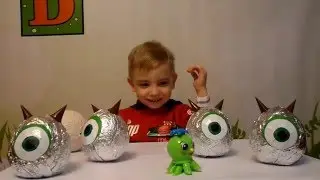 Monsters ,eggs with surprises . Корпорация монстров ,яйца с сюрпр.