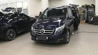 Mercedes-Benz V447 Vito/Viano снятие/разбор сдвижной двери