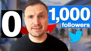 How To Grow From 0 To 1,000 Followers On Twitter/X (Get Twitter Followers FAST)