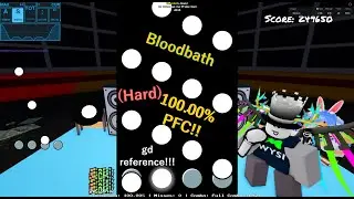 Roblox Funky Friday // Bloodbath (Hard) 100.00% PFC Perfect Combo!! | Silicosis