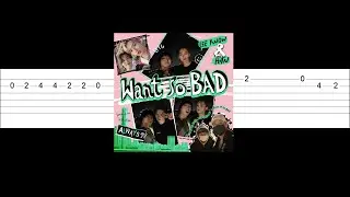 Lee Know, HAN - Want so BAD (Easy Guitar Tabs Tutorial)