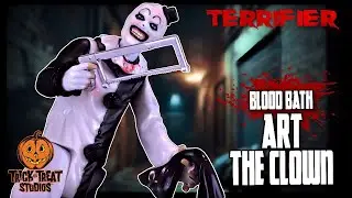 Trick or Treat Studios Terrifier Bloodbath Art the Clown Retro Figure 