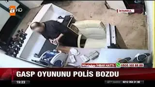 Film gibi soygun kameralara yansıdı !