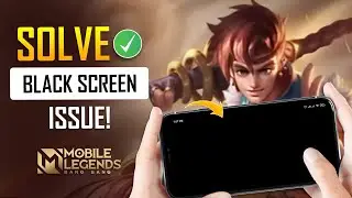 How to Fix Mobile Legends Black Screen on iPhone | MLBB Display Black Problem