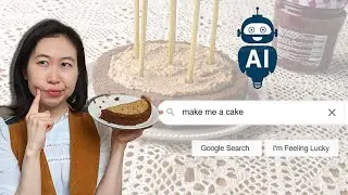 AI MAKES MY BIRTHDAY CAKE!!!  (Chatgpt 🤖🤖)