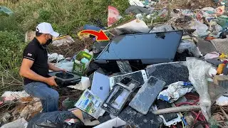 😍Wow...! Found Smart TV - iPad Pro & Phone in Trash | Restore Samsung S20 Ultra Cracked