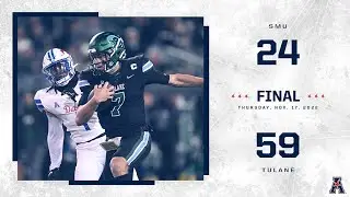 Tulane 59, SMU 24 (November 17, 2022)