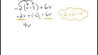 Simplifying linear expressions