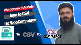 Convert Json to CSV and Import to WooCommerce