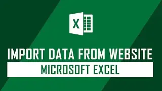 How to Import the Data from Website to Microsoft Excel?