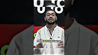 FREE Editing Course 🔥 from 0 !!