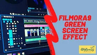 How To Use Chroma key In Filmora 9 Video Editor || Green Screen Effect