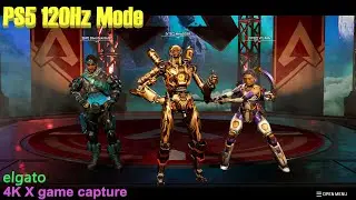 Apex Season 22 7th PS5 Win Trios ~ Clairvoyant Mirage - 120Hz Mode - Elgato 4K X capture