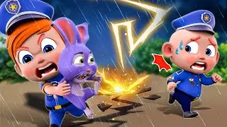 Thunderstorm Safety🌩️| Safety Tips for Kids | Funny Stories For Kids | Little PIB