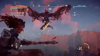 Horizon Zero Dawn The Shield Weaver Armor against Stormbird (Best Armor Gameplay)