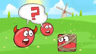 Red Ball 4 | Red Ball Evil Vs Zombie Boss In Halloween Day | All Levels | All Bosses