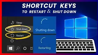 Shut Down | Restart KEYBOARD Shortcut | Shutdown and Restart with Shortcut Keys