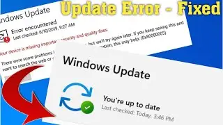 How To Fix Microsoft Update Error 0x80080005 - Error Encountered Windows Update Windows 11 / 10