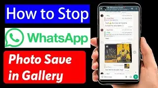 How to Stop Whatsapp Photo Save in Gallery