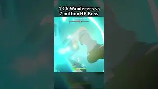 4 C6 WANDERERS VS 7 MILLION HP BOSS