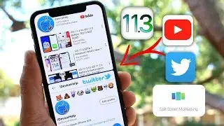 Split Screen Multitasking for iOS 11.3 | How To Use Two Apps at The Same Time