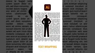 Illustrator Hack: How to Place Any Object Between Text Like a Pro!  