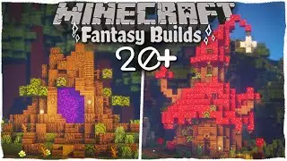 20 + Fantasy Build Ideas for Minecraft