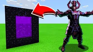 How To Make A Portal To GALACTUS in Minecaft Pocket Edition/MCPE