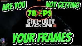 Want Smoother Black Ops 6 Gameplay? Watch This Now!