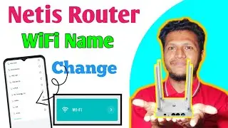 Netis Router WIFi Names Change । #shortsvideo #wifi #internet #netis #wifi #short