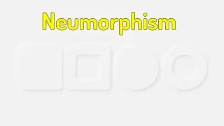 Neumorphism Effect With CSS for Beginners | New Trend UI 2020