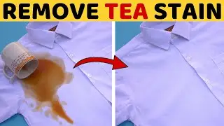 Easy Way to Remove Tea Stains from Clothes | Bright Cleaning