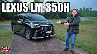 Lexus LM 350h AWD - Luxury Toyota Sienna (ENG) - Test Drive and Review