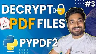 Open a password protected PDF File | Python