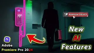 Premiere Pro Gets MIND BLOWING AI Editing Tools Object Removal Generate Footage & More!
