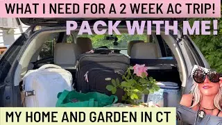 Pack with me for my Atlantic City trip! See my home in CT